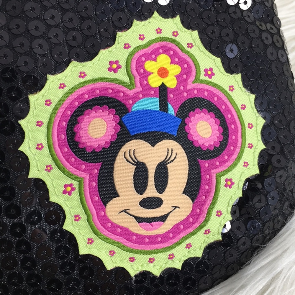 Disney Sequin Mickey and Minnie Crossbody NWOT - Picture 9 of 10